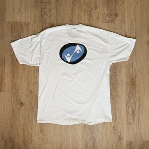 VA Linux Systems Logo T-Shirt White XL Hanes Beefy-T White